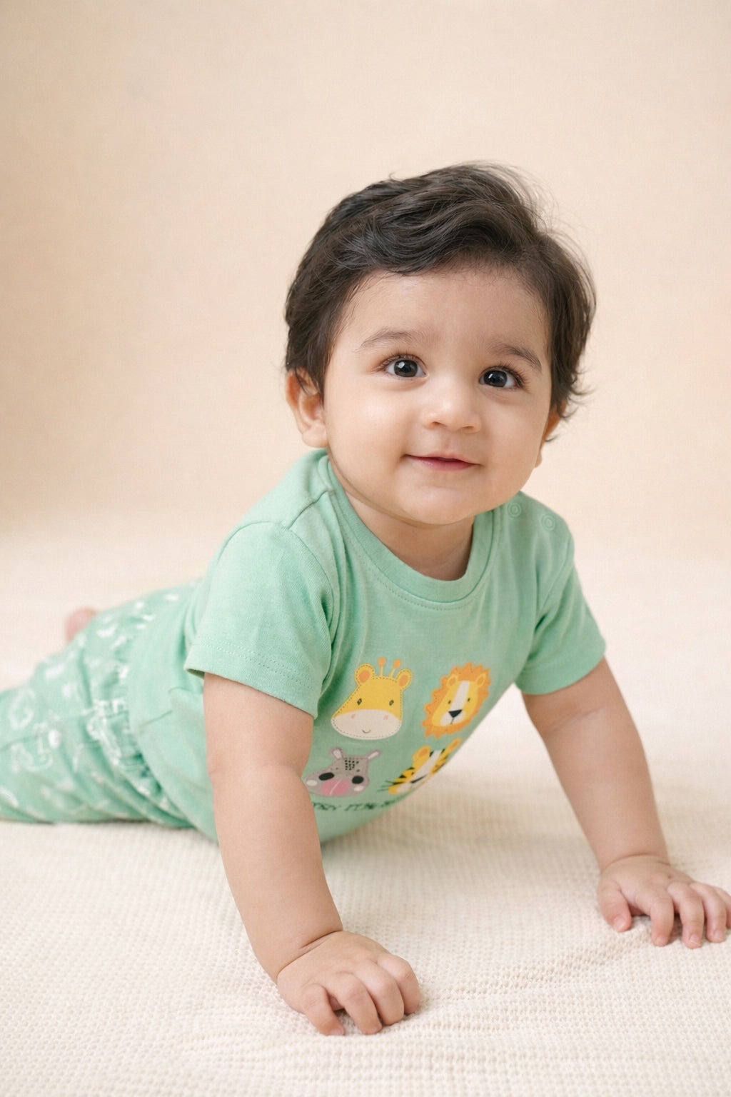 Animal Safari T-Shirt & Shorts Duo (Growth Pack of 3)