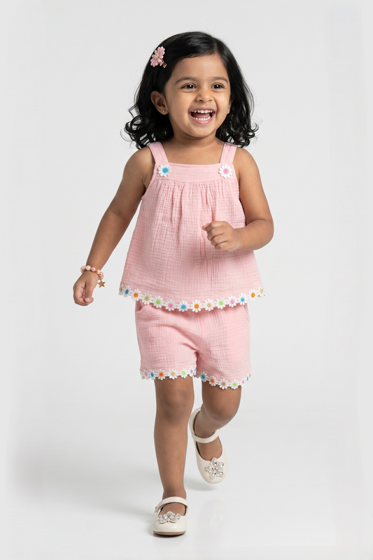 The Daisy Delight Bloom Set Coral Pink