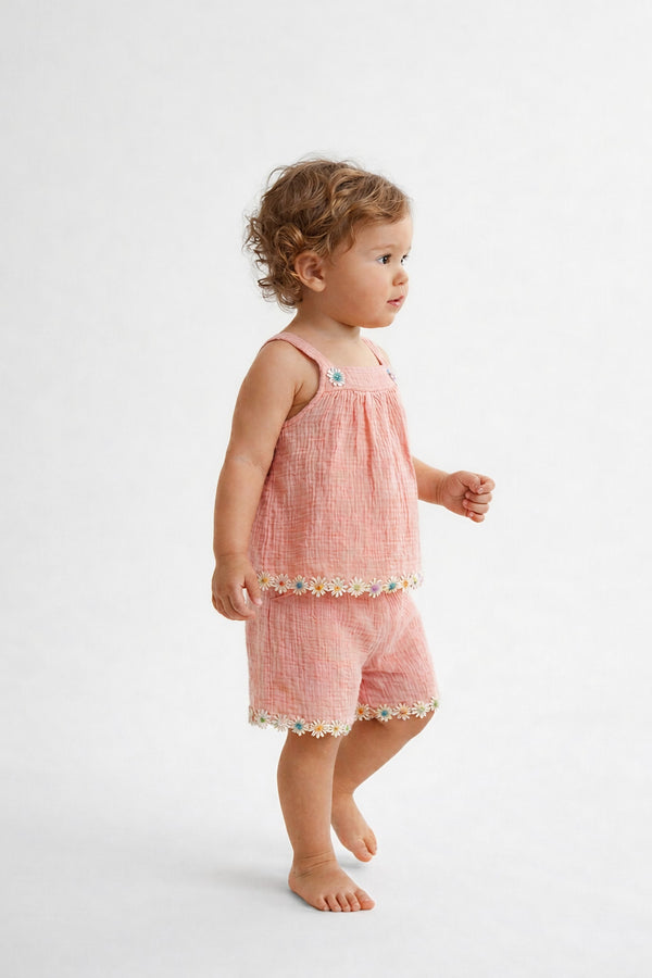 The Daisy Delight Bloom Set Coral Pink