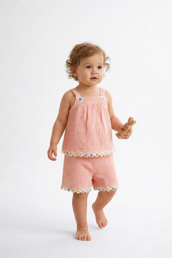 The Daisy Delight Bloom Set Coral Pink